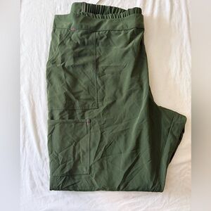 Scrubstar‎ Green Cargo Pants with Elastic Waistband Size3XL